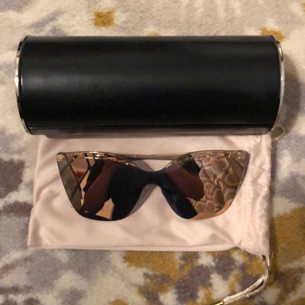 Bvlgari pink sunglasses